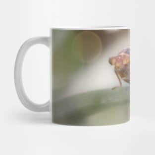 Cicada on Pineapple Tree in Summer Light Mug